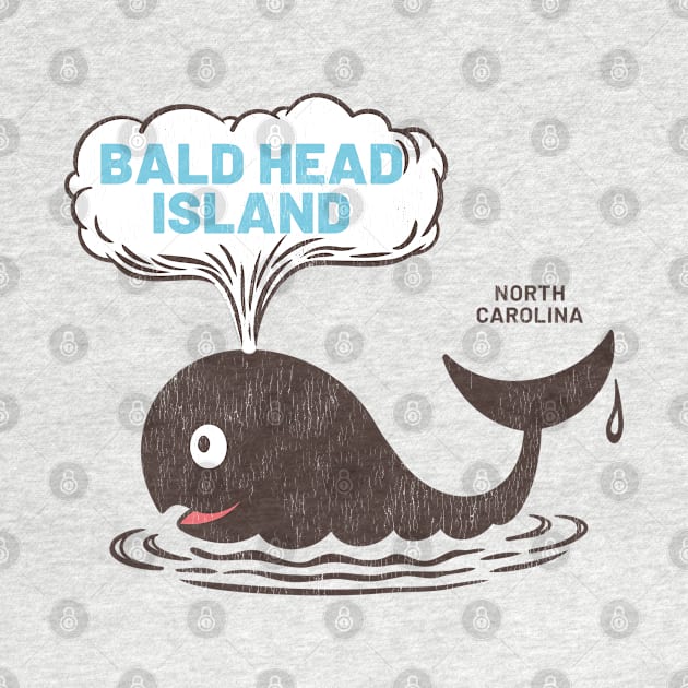 Bald Head Island, NC Summertime Vacationing Whale Spout by Contentarama